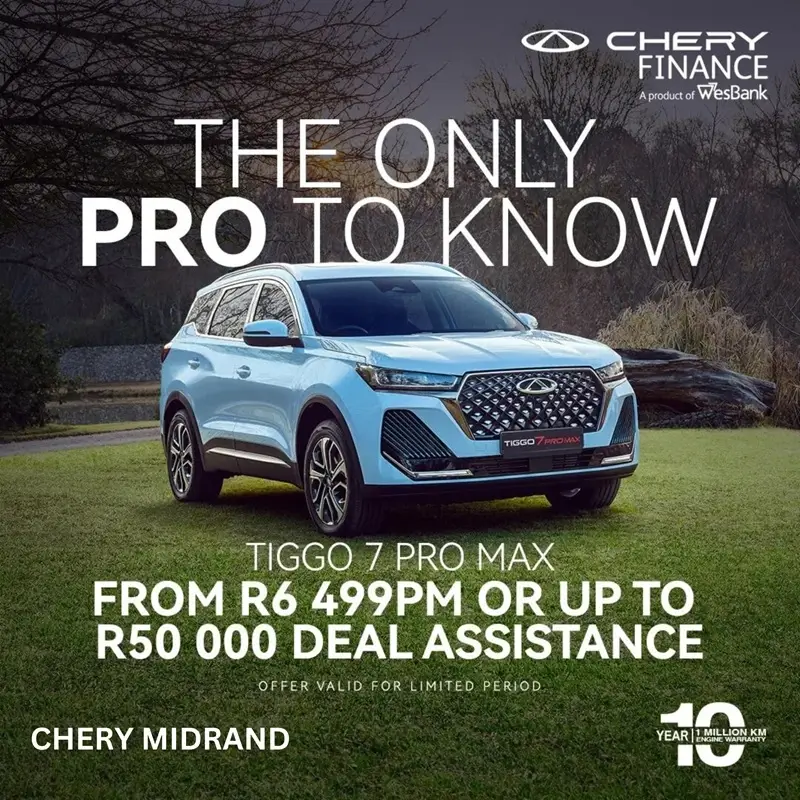 Chery Tiggo 7 Pro MAX Deal September 2024