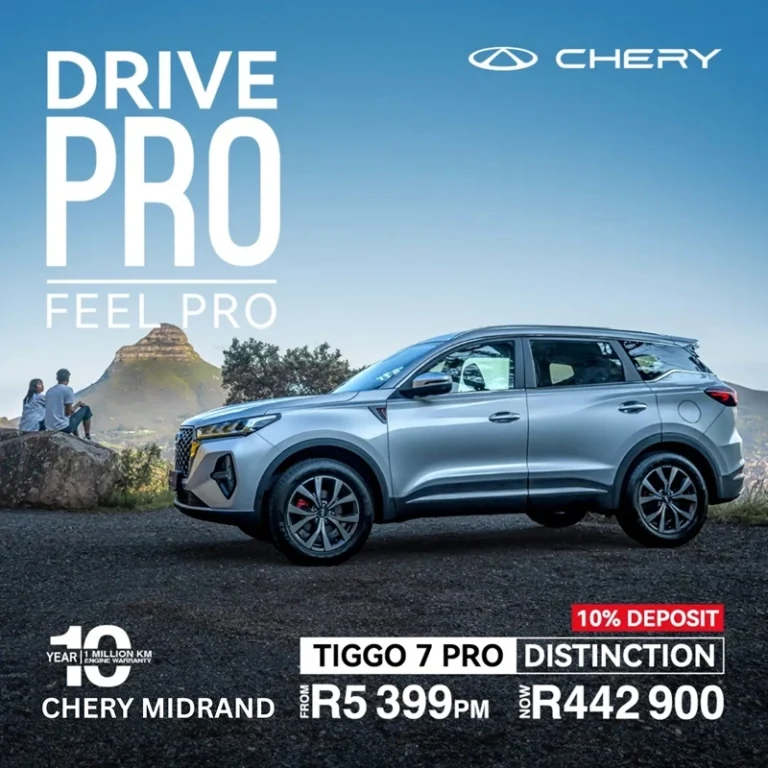 Chery Midrand - Tiggo 7 Pro Distinction