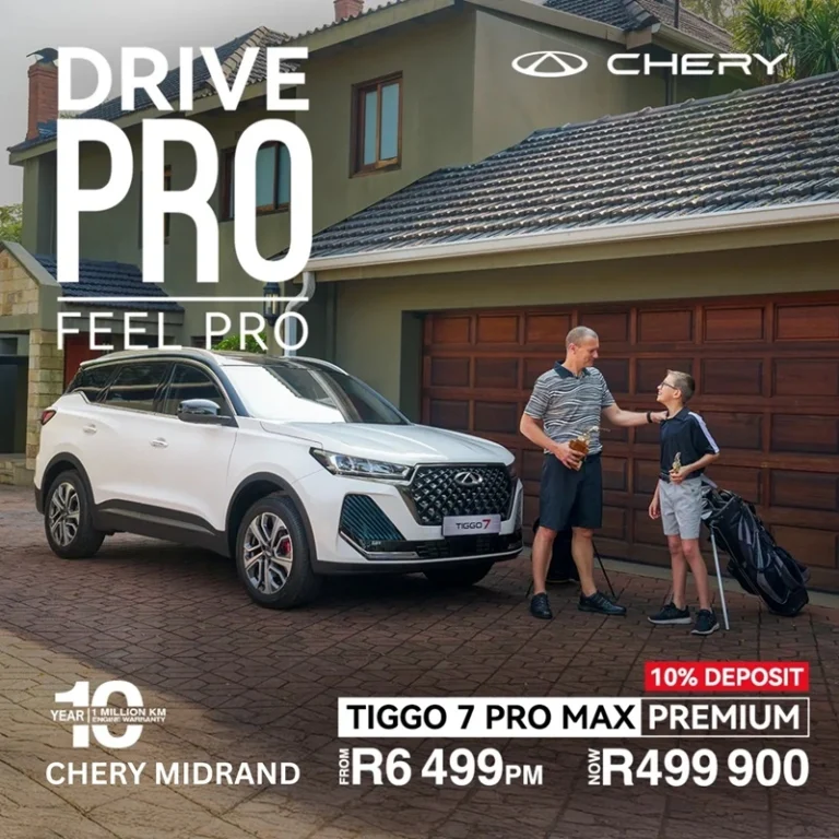 Chery Midrand - Tiggo 7 Pro Max Premium
