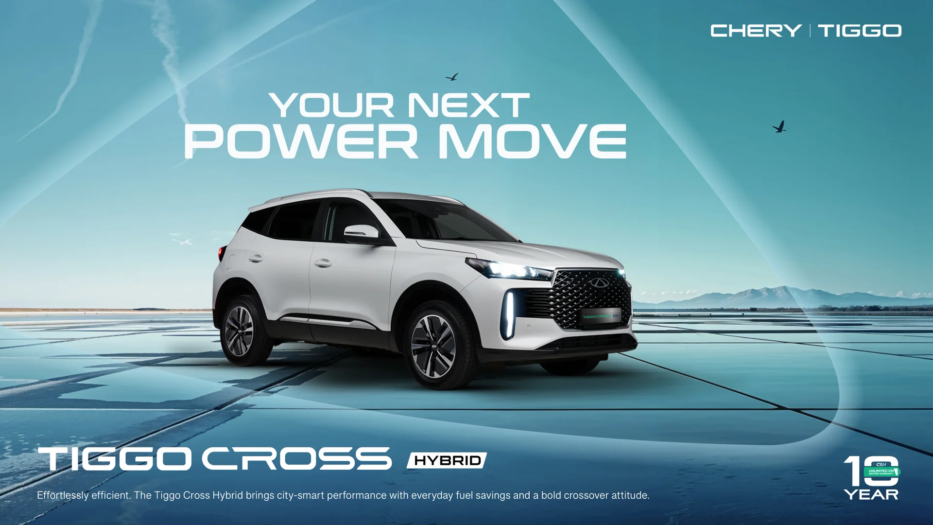 Chery Super Hybrid - Tiggo Cross - Your next power move