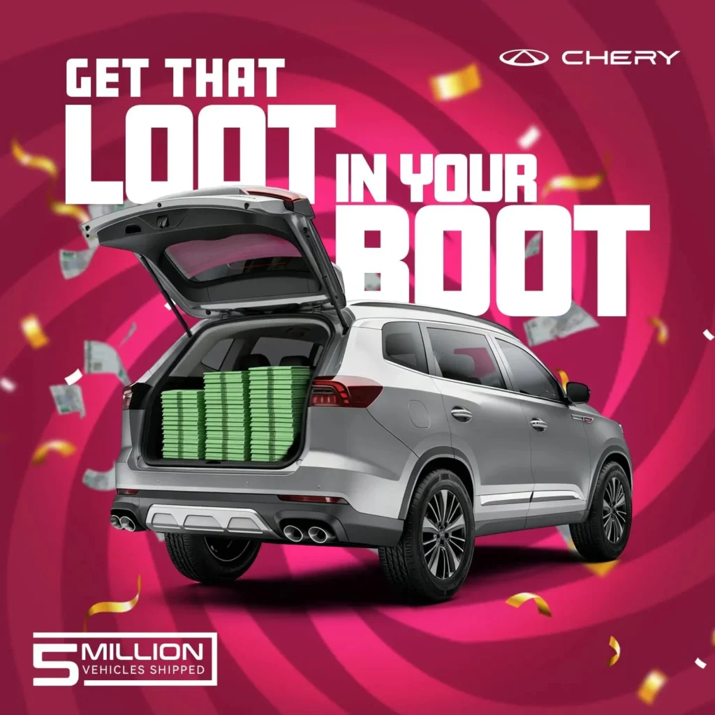 Chery Midrand - Loot in your boot promotion image