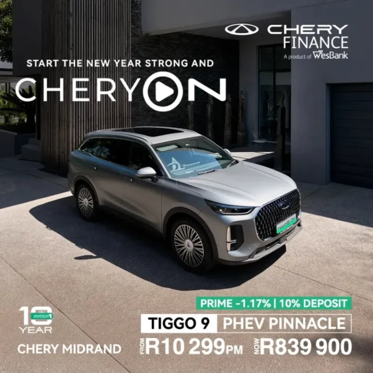 CHERY Tiggo 9 PHEV Pinnacle from R10299 - R839900