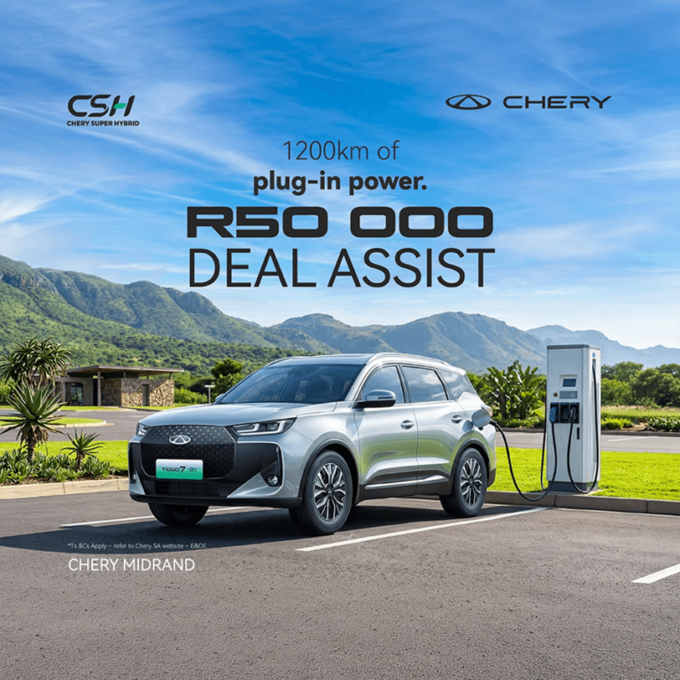 Tiggo 7 phev R50 000 DA