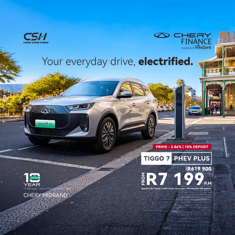 Tiggo 7 phev plus From R7 199