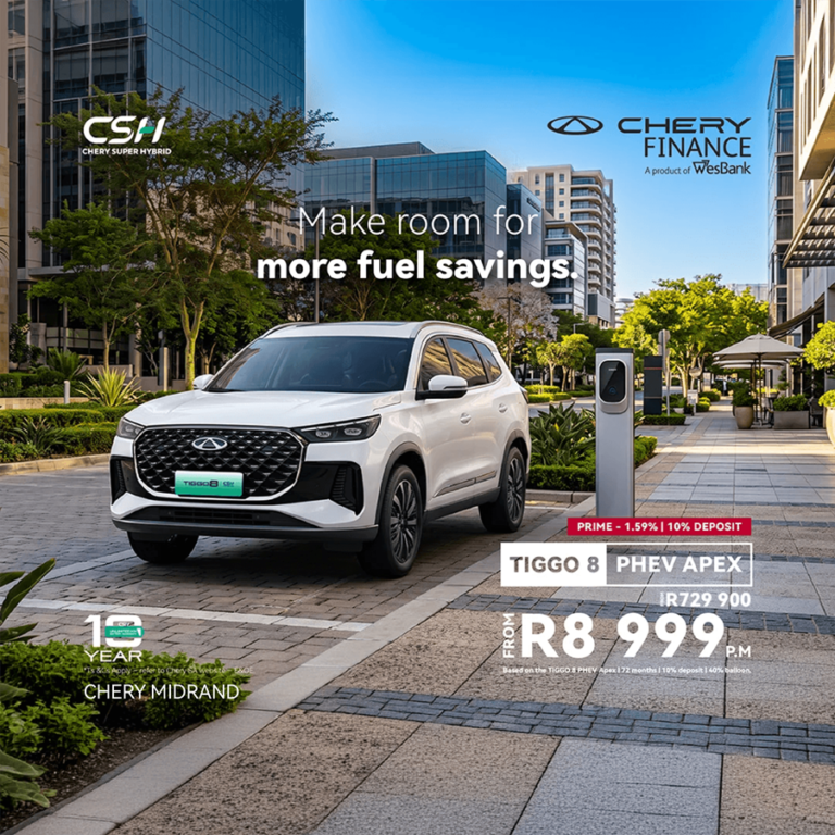Tiggo 8 APEX From R8 999