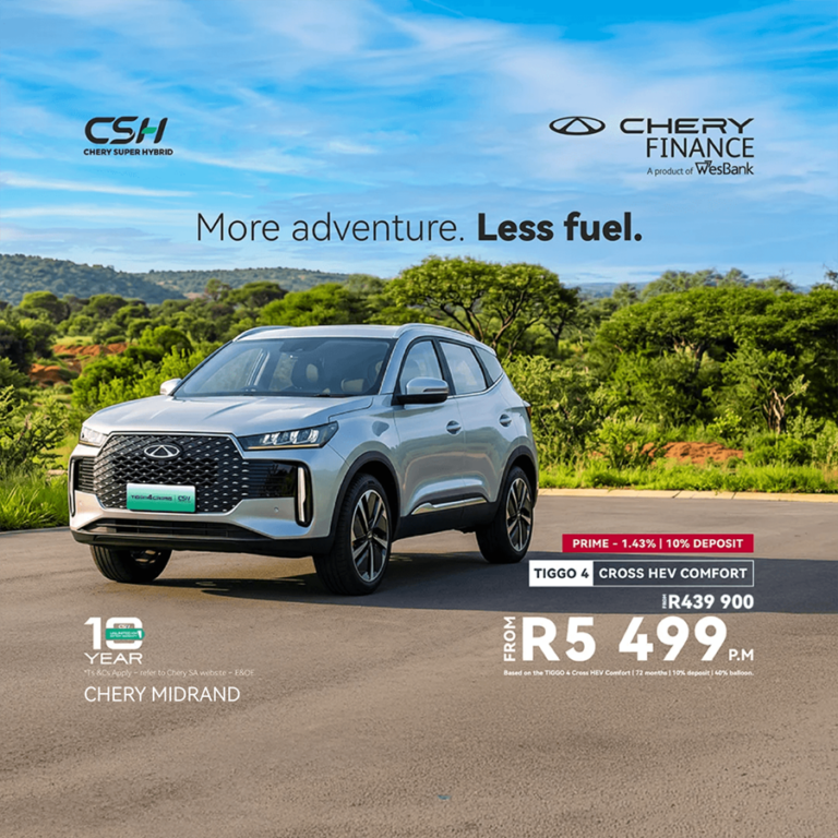 Tiggo Cross HEV from R5 499
